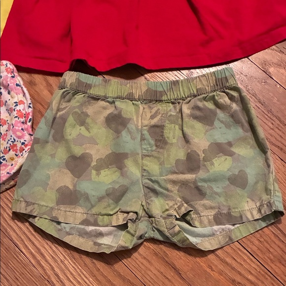 Assorted Kids Clothes: Tank, Dress, Sleeper and 2 Shorts - Picture 8 of 11